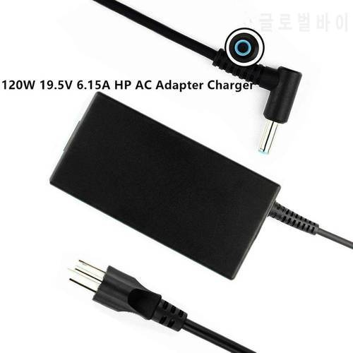 Slim 19.5V 6.15A 120W Power Cord AC Adapter for HP Pavilion 15-bc200/15-bc251nr/15-bc220nr/HP OMEN 17-w000/17-w053dx/HP Omen 15