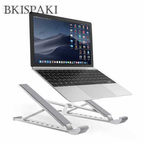 Folding Portable Laptop Stand Viewing Angle Height Adjustable Aluminum Desktop Laptop Holder Desk Table Mobile Phone Stand