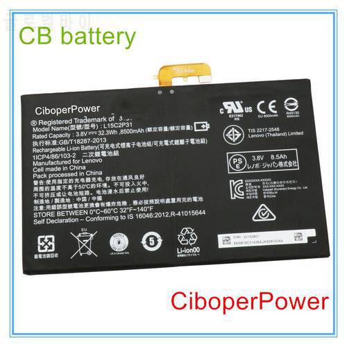 Original quality Battery for 3.7V 32.3W battery L15C2P31 for L15C2P31