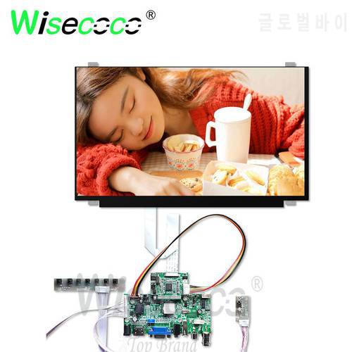 Wisecoco 15.6 inch LCD IPS 1920x1080 FHD antiglare display with 60Hz driver board for pc laptop notebook display