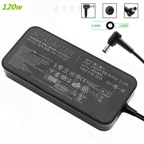 19V 6.32A 120W 5.5*2.5mm Charger Laptop Power Adapter for Asus PA-1121-28 A15-120P1A ADP-120RH B ASUS N750 N500 G50 N53S N55