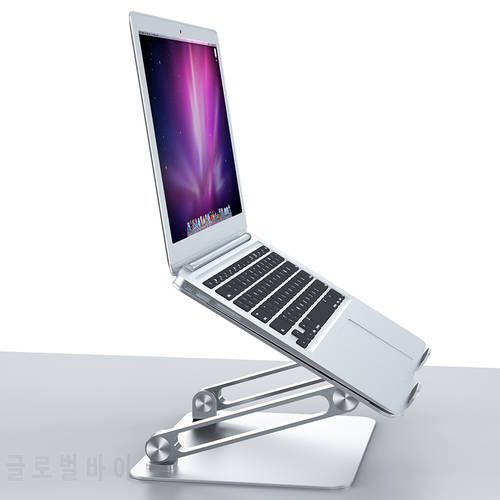 2019 Folding Laptop Holder Height Adjustable Aluminum Laptop Cooling Stand for All 11-17 inch Laptops Notebook Tablet hot sale