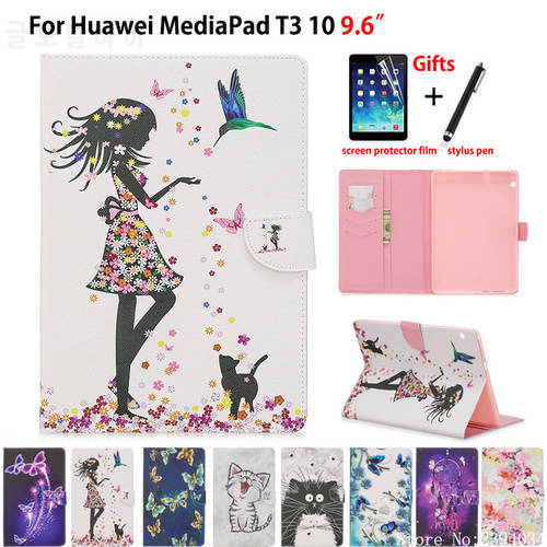 Tablet Case For Huawei MediaPad T3 10 AGS-W09 AGS-L09 AGS-L03 9.6