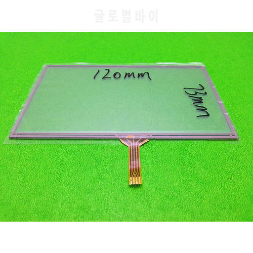 Original new 5 inch touch panel TP Universal GPS 4-wire resistive touch panel 120mm*73mm free shipping