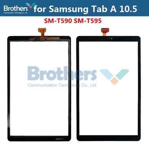 Original Tablet Touch Panel For Samsung Galaxy Tab A 10.5 T590 T595 Touch Screen Digitizer SM-T590 SM-T595 LCD Glass Sensor Top