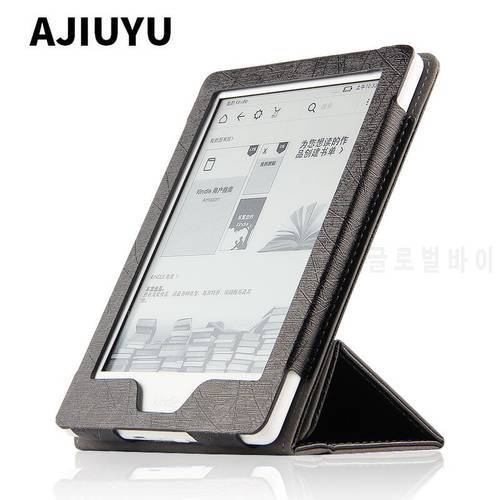 PU Leather Cover Case For amazon kindle (8th Generation 2016) eBook Reader 6 inch Protective Cover for new kindle SY69JL 2016