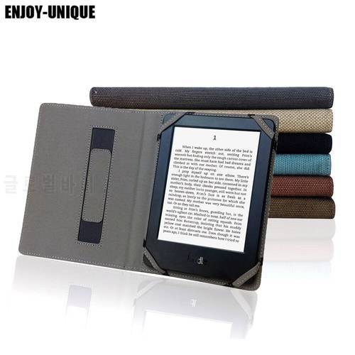 Natural Hemp Case For Kindle Paperwhite 3 / 4 Generation eBook Cover Linen Protective Holster pouch Linen Case for Kindle