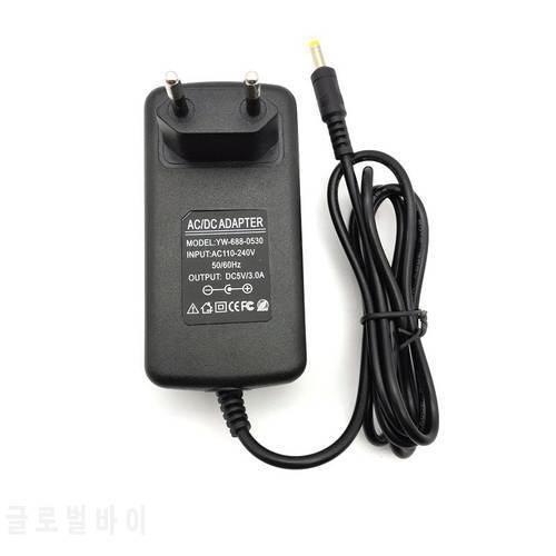 AC 100V-240V Converter Adapter to DC 5V 3A 4.0x1.7mm / 4.0*1.7mm Charger EU US Plug Power Supply Adapter