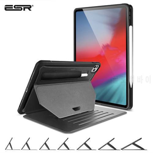 ESR Case for iPad Pro 12 9 Case 2020 2021 Stand for iPad Pro 11 Case 2021 Back Cover Sturdy Case Pencil Holder for iPad Pro 12.9