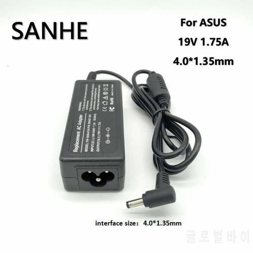 19V 1.75A 33W 4.0*1.35mm AC Laptop Charger Power Adapter Travel Charger For ASUS Vivobook S200E X202E X201E Q200 S200L S220 X45