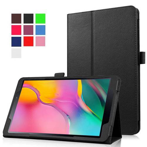 Litchi PU leather case For Samsung Galaxy Tab A8 X200 S8 S7 T290 T510 A7 Lite T220 A7 T500 S6 Lite P610 T720 10.5 Tablet Cover