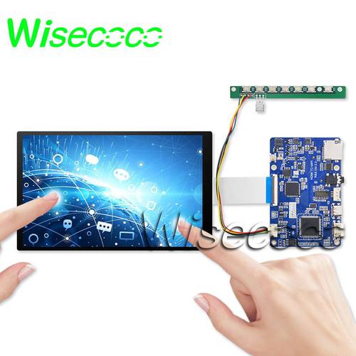 Wisecoco 7 Inch 1920x1080 IPS Display Tablet MIPI LCD Driver Board Touch Panel For Win7 8 10 Raspberry Pi 3