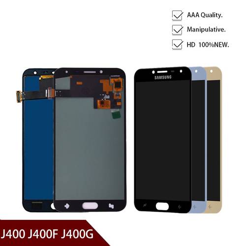 High Quality Super AMOLED For Samsung Galaxy J4 J400 J400F J400G/DS SM-J400F LCD Display with Touch Screen Digitizer Assembly