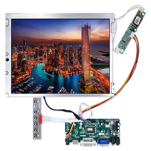 12.1 inch LCD TFT 800*600 (pixels) with 41 pin LVDS VGA speaker control driver board for industrial products