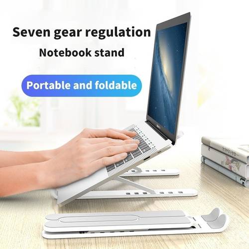 Adjustable Laptop Stand Holder For Macbook Air 13 Pro 13 16 iPad Pro 12.9 11 2020 Tablet Foldable Notebook Monitor Standing Desk