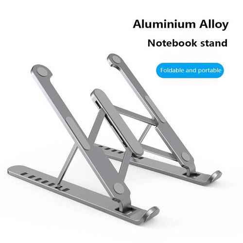 Adjustable Foldable Aluminum Laptop Stand For Macbook Pro Portable Laptop Holder Ergonomic Notebook Support