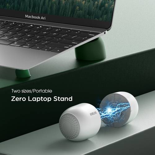 Oatsbasf Portable Laptop Stand Magnetic Laptop Cooling Stand For MacBook Air Pro Xiaomi iPad PC Heat Dissipation Notebook Holder