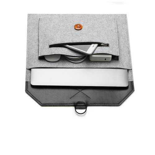 for Xiaomi Redmibook 13 14 Inch Laptop Bag for Lenovo Yoga c740 Computer Bag 15.6 Notebook Case Super Light Carved Wool Felt