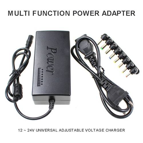 For ASUS DELL Lenovo Toshiba Laptop 1pc DC 12V-24V 4A 4.5A 96W Laptop AC Universal Power Adapter Charger Pohiks