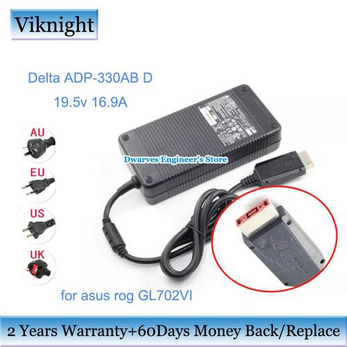 Genuine Delta ADP-330AB D ac Adapter 19.5v 16.9A 330w power supply For ASUS ROG Strix GL702VI-BA019T Laptop Adapter