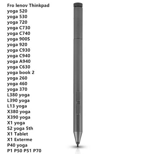 Active Pen 2 GX80N07825 For Lenovo yoga 520/530/720/C730/C740/900S/C930/920/A940/C640/460/370 yoga book 2 Miix4 Miix5 stylus Pen