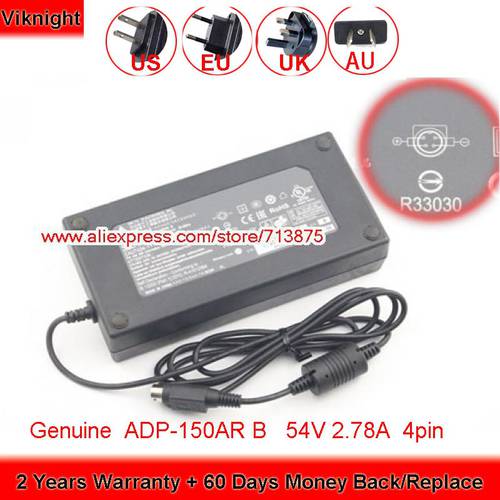 Genuine Delta 150W Charger 54V 2.78A 4pin ADP-150AR B AC Adapter for SG300 SG300-10MPP SG350-10P SG350-10MP-K9 SG350-MP