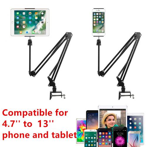 fodable Tablet stands for iPad pro 11 2020 pro air 4 10.9 10.2 2 3 9.7&39&39 tablet long arm flexible desk holder mount support