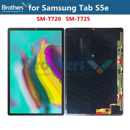10.5&39&39 Tablet LCD Screen For Samsung Galaxy Tab S5e LCD Dispaly Assembly for SM-T720 SM-T725 Panel LCD Touch Screen Digitizer