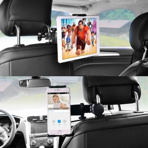 Car Headrest Mount Back Seat Bracket for iPad air 4 10.9 2020 10.2 7&39&39 8&39&39 10&39&39 12.9&39&39 tablet holder in car backseat