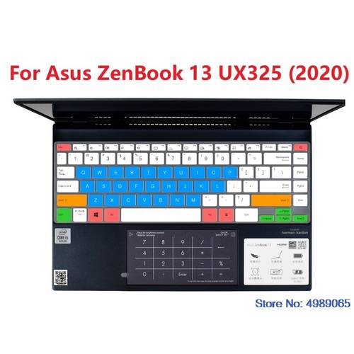 for Asus ZenBook 13 UX325 UX325J UX325JA 13.3 inch Silicone Keyboard Protective film Cover skin Protector