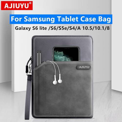 Case Cover Bag For SamSung Galaxy Tab S6 Lite S6 S5e S7 S4 S3 S2 A8 S8 A7 Tab A 10.1 10.5 8.4 8 Tablet Protective Sleeve Cases