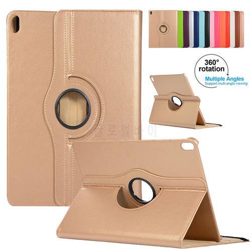 Tablet Case for iPad Pro 12.9 inch 2018 360 Degree Rotating Flip Stand Smart Funda Tablet Cover for iPad Pro 3rd Gen 12.9 A1876