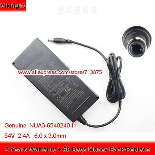 Genuine 332-1101-01 54V 2.4A NUA3-6540240-L1 Laptop Charger for Netgear NUA3-6540240-I1 ULL-100971-EA Power Supply