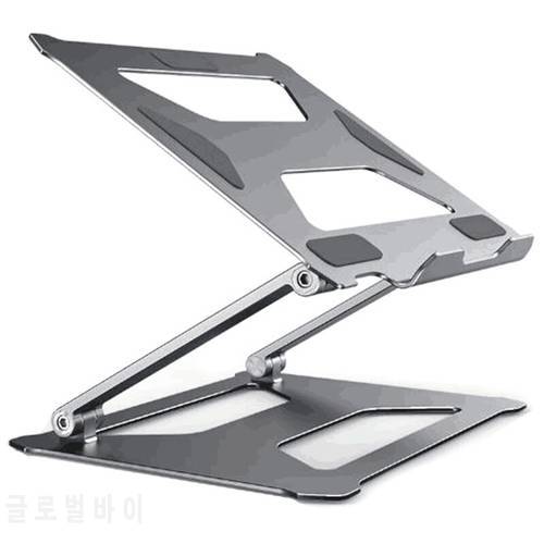 2020 New Portable Foldable Lifting Heat Dissipation Aluminum Alloy Notebook Computer Stand Universal Adjustable Storage Stand