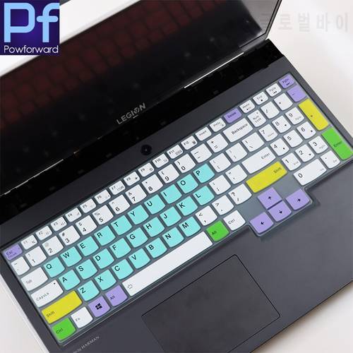 2020 Silicone Notebook laptop keyboard cover skin Protector For lenovo legion 7 legion 7i legion 5 5i 17.3&39&39 gaming laptop