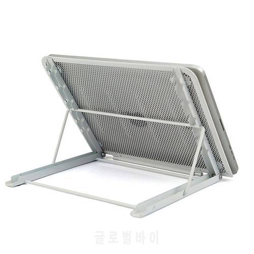 Xnyocn Adjustable Laptop Stand Folding Cool Mesh Bracket Desktop Office Tablet For iPad Pro MacBook Heat Reduction Holder Mount