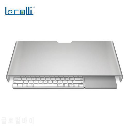 The New Computer Monitor Increased Frame Aluminum Alloy Bracket IMAC Metal Frame Desktop Keyboard Storage Notebook Base