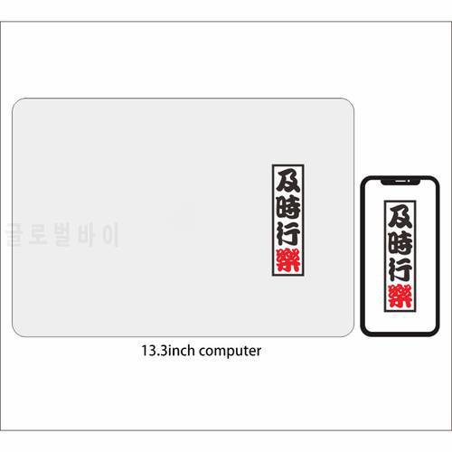 PVC Waterproof Stickers Can be reused Chinese Decals for Laptop Computer Tablet PC Notebook Stickers 2.9*10.0cm Home Decorative