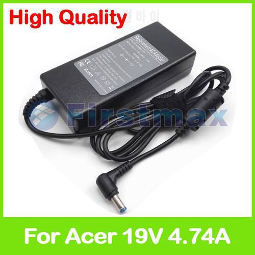 19V 4.74A 90W laptop charger ac power adapter for Acer TravelMate 5735G 5735Z 5740G 5740TG 5740Z 5742G 5742Z 5744G 5744Z 5760G