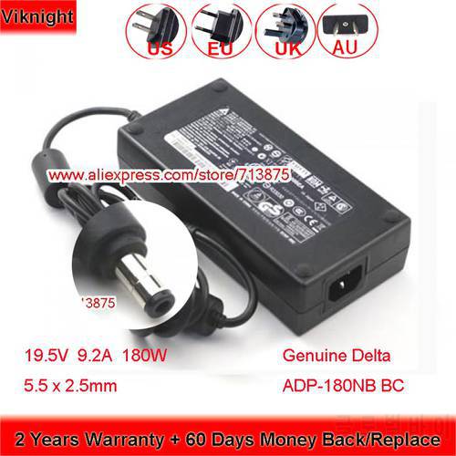 Genuine Delta ADP-180NB BC 180W 19.5V 9.2A Laptop Adapter for MSI GT60 GX60 GT70 GX70 Series Power Supply