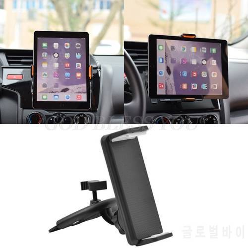 360 Rotation Car CD Slot Mount Holder Stand For 4-11 inch Smart Phone Tablet PC Shipping