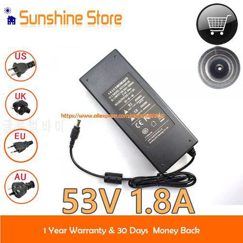 Genuine SOY-5300180 Switching Adapter 53V 1.8A 95W Power Supply Computer Laptop PC Charger