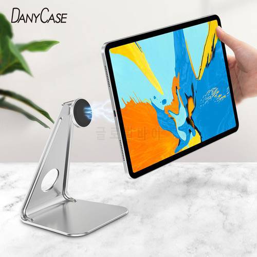 Universal Magnetic tablet for samsung iPad 7.9 9.7 10.5 11 12.9 inch Metal tablet for xiaomi Huawei stands Phone tablet holder
