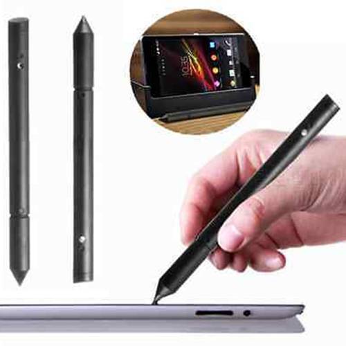 2 in 1 Touch Screen Pen Stylus Universal Pen Rubber Nib Capacitive Resistive Hard Tip Stylus Pen For iPhone iPad Samsung Huawei