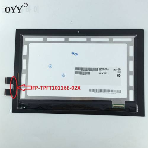 LCD Display touch screen digitizer assembly for Lenovo Miix 3 1030 Miix 3-1030 Miix3 FP-TPFT10116E-02X B101UAN01.7 version