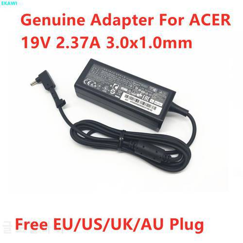 Genuine 19V 2.37A 45W 3.0x1.0mm PA-1450-26 ADP-45HE B AC Adapter Charger W15-045N4A For Acer Aspire V3-331 V3-371 Power Supply