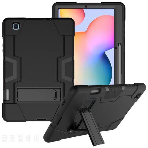 Case for Samsung Galaxy Tab S6 Lite 10.4 2020 P610 P615 SM-P610 Kids Cover Heavy Duty Shockproof Hybrid Kickstand Tablet Funda