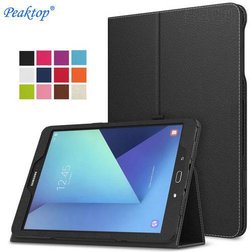 For Galaxy Tab S3 9.7&39&39, Slim Folding Cover Case for Samsung Galaxy Tab S3 9.7 Inch SM-T820 / T825 2017 Version Tablet