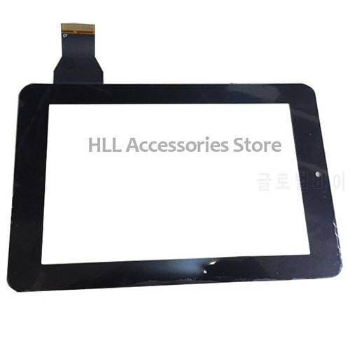 free shipping 7 Inch Black Touch Screen HLD-GG707S-G-2045A-CP-V00 For Texet TM-7043XD Glass Panel Sensor Digitizer