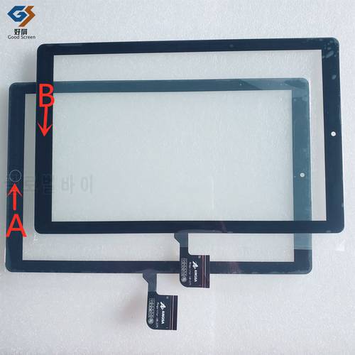 New 10.1 Inch Black touch screen Angs-ctp-101225 Capacitive touch screen panel repair and replacement parts